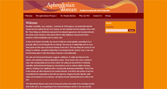 Desktop Screenshot of aphrodesianwoman.com